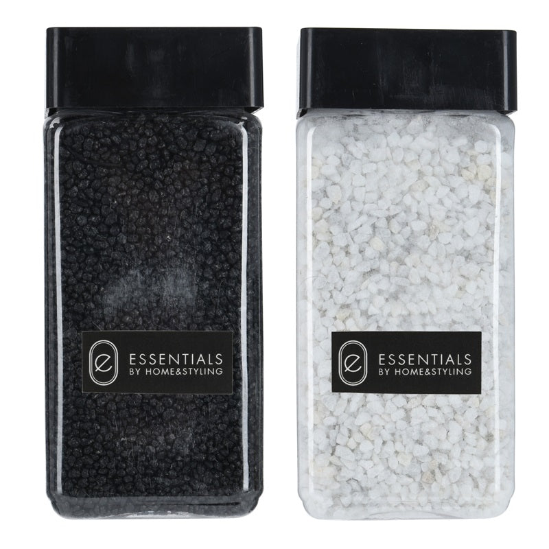 ΠΕΤΡΑΔΑΚΙΑ ΔΙΑΚΟΣΜΗΤΙΚΑ 550gr ΛΕΥΚΟ ΑΝΘΡΑΚΙ ESSENTIALS