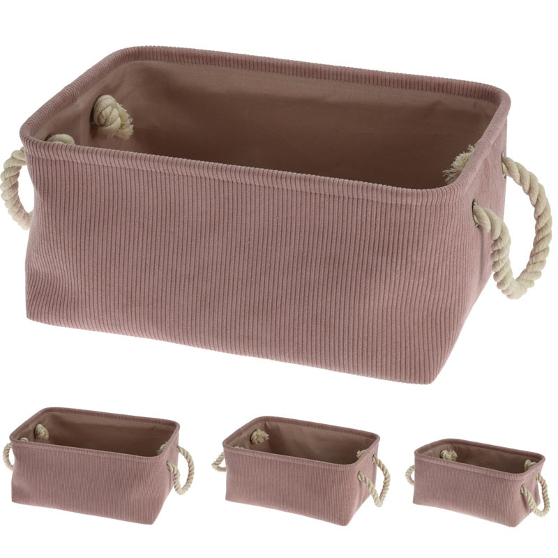 ΚΑΛΑΘΙ ΚΟΤΛΕ ΡΟΖ ΜΕ ΛΑΒΗ ΣΧΟΙΝΙ 33x23x16cm H&S