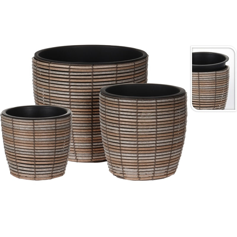 ΚΑΣΠΩ ΜΕ ΕΠΕΝΔΥΣΗ BAMBOO 40x36cm H&S COLLECTION