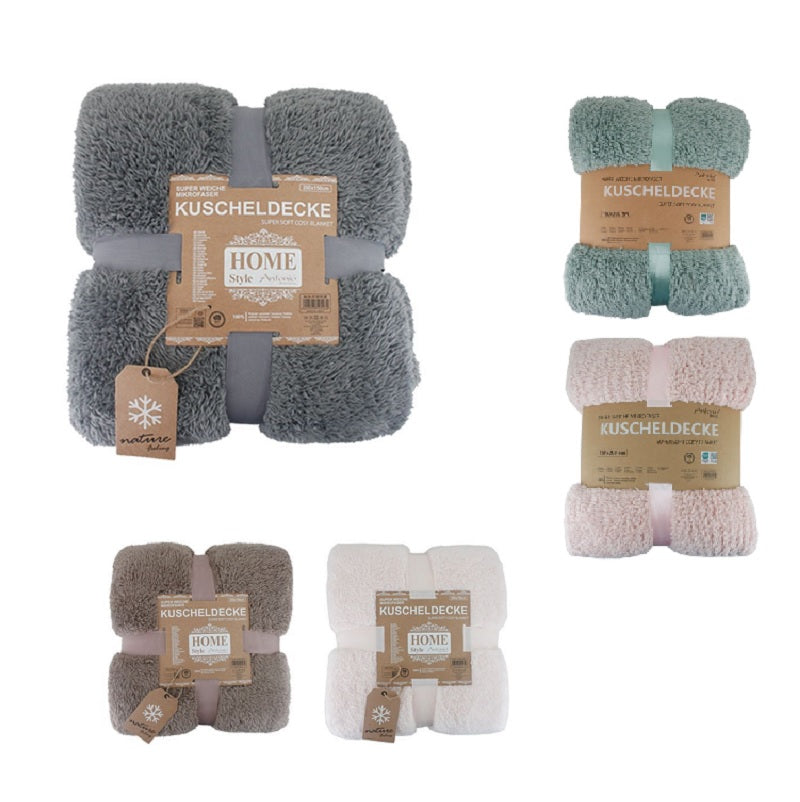 ΚΟΥΒΕΡΤΑ 150x200εκ SOFT COSY ANTONIO