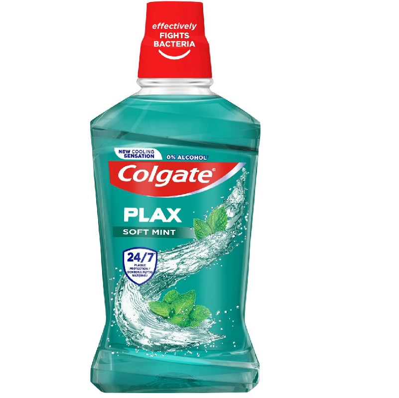 COLGATE PLAX SOFT MINT 500ml ΣΤΟΜΑΤΙΚΟ ΔΙΑΛΥΜΑ