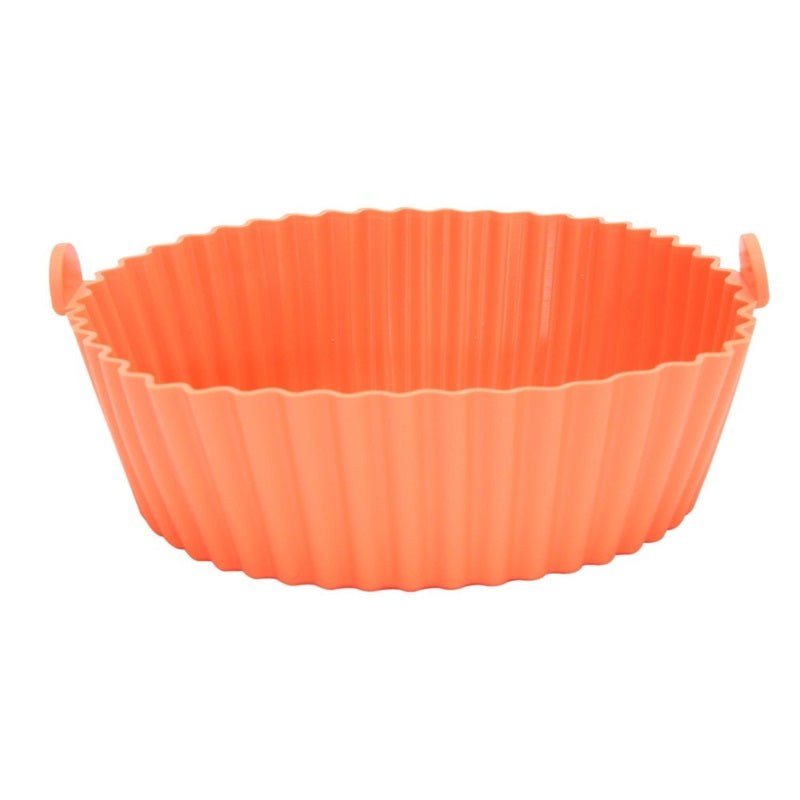 ΦΟΡΜΑ ΣΙΛΙΚΟΝΗΣ ΓΙΑ AIR FRYER 20cm ΣΤΡΟΓΓΥΛΗ