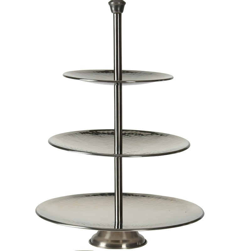 ΠΙΑΤΕΛΑ ΤΡΙΟΡΟΦΗ ΑΣΗΜΙ ΣΦΥΡΙΛΑΤΗ 25cm 20.5cm 16cm