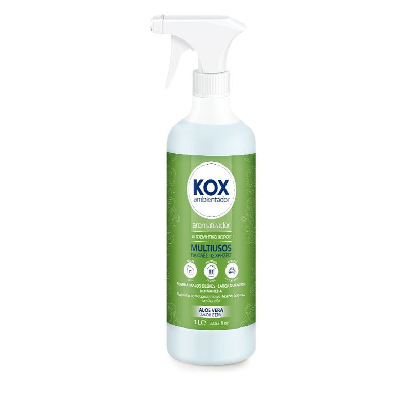 KOX ΑΠΟΣΜΗΤΙΚΟ ΧΩΡΟΥ ALOE VERA ΑΝΤΛΙΑ 1lt
