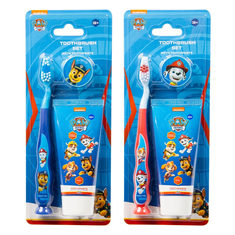 PAW PATROL ΣΕΤ ΟΔΟΝΤΟΒΟΥΡΤΣΑ ΜΕ ΟΔΟΝΤΟΚΡΕΜΑ
