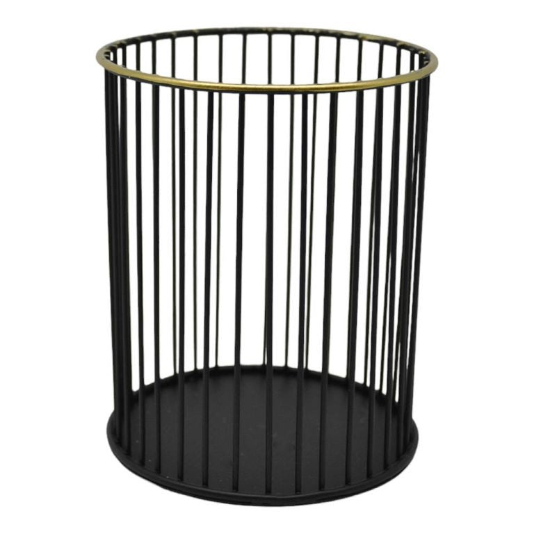 ΚΗΡΟΠΗΓΙΟ ΜΕΤΑΛΛΙΚΟ ΜΑΥΡΟ ΜΑΤ ΧΡΩΜΑ 10x10x12,5εκ. ANKOR