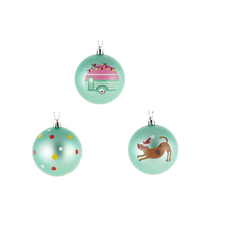 ΜΠΑΛΑ XMAS 8εκ ΠΕΤΡΟΛ ΜΕΤΑΛΛΙΖΕ ΝΤΕΚΟΡ