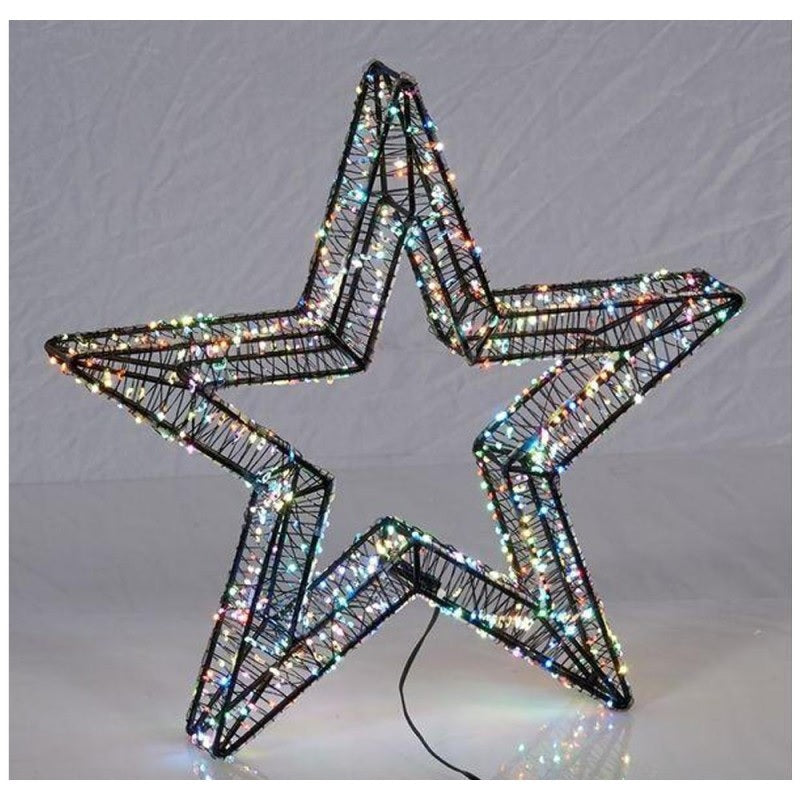 ΠΕΡΙΓΡΑΜΜΑ ΑΣΤΕΡΙ ΤΡΙΣΔΙΑΣΤΑΤΟ ΠΟΛΥΧΡΩΜΟ 50x5εκ