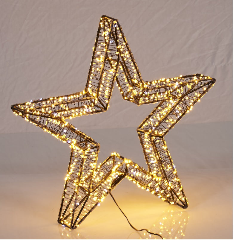 ΠΕΡΙΓΡΑΜΜΑ ΑΣΤΕΡΙ ΤΡΙΣΔΙΑΣΤΑΤΟ ΘΕΡΜΟ ΛΕΥΚΟ 50x5εκ