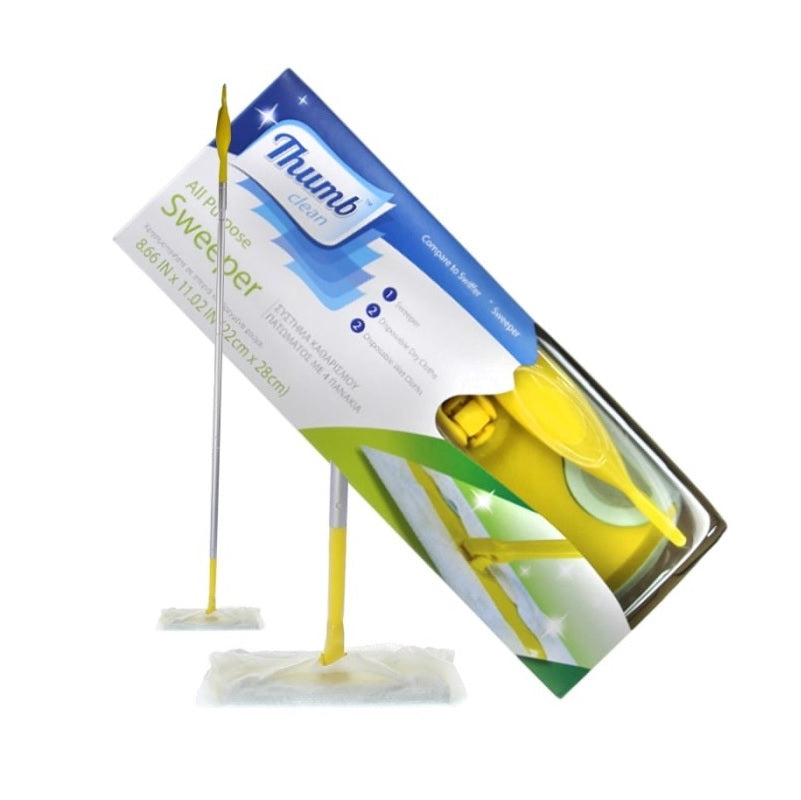 ΠΑΡΚΕΤΕΖΑ ΜΕ ΠΑΝΑΚΙΑ 2ΤΕΜ ΥΓΡΑ 2ΤΕΜ ΣΤΕΓΝΑ THUMB CLEAN