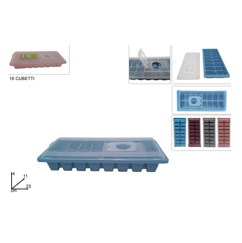 ΠΑΓΟΘΗΚΗ ΠΛΑΣΤΙΚΗ ΜΕ ΚΑΠΑΚΙ 16 ΘΕΣΕΩΝ