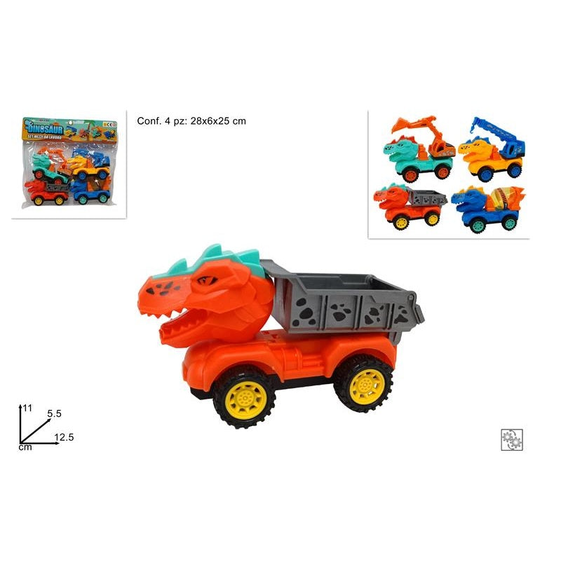 ΦΟΡΤΗΓΑ ΔΕΙΝΟΣΑΥΡΟΙ ΣΕΤ 4ΤΕΜ