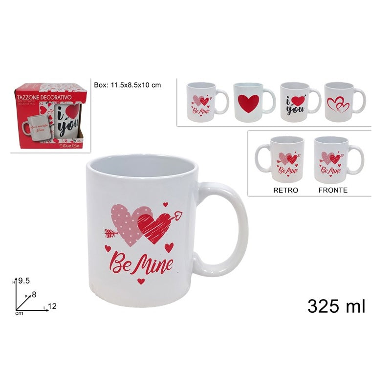 ΚΟΥΠΑ ΚΕΡΑΜΙΚΗ 325ml ΑΓΙΟΥ ΒΑΛΕΝΤΙΝΟΥ