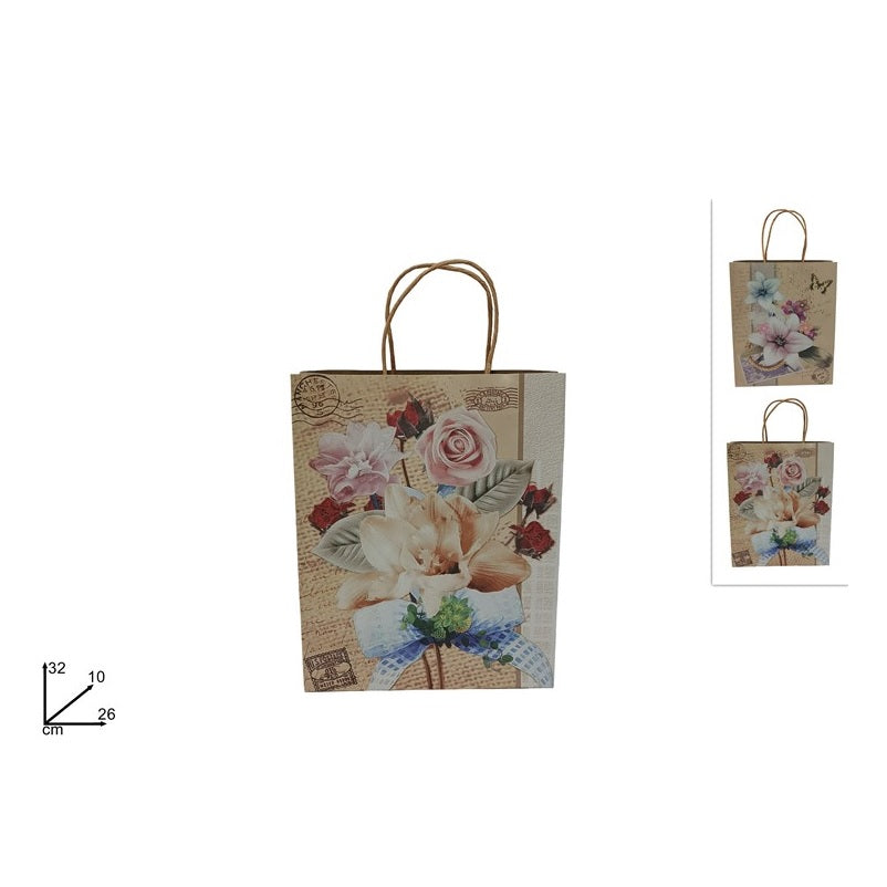 ΤΣΑΝΤΑ ΔΩΡΟΥ VINTAGE GLITTER 32x26x10εκ