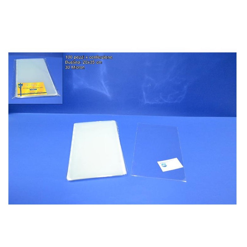 ΣΑΚΟΥΛΑ 20x35εκ 100ΤΕΜ ΑΥΤΟΚΟΛΛΗΤΑ ΔΙΑΦΑΝΗ