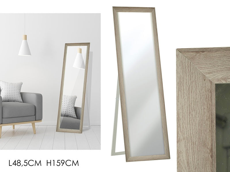 ΚΑΘΡΕΠΤΗΣ ΔΑΠΕΔΟΥ 159x48.5cm ΦΥΣΙΚΟ VESTI CASA