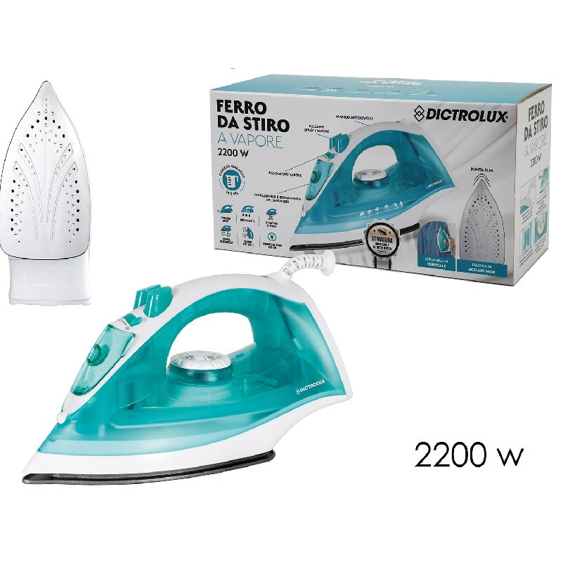 ΣΙΔΕΡΟ ΑΤΜΟΥ 2200W ΓΑΛΑΖΙΟ DICTROLUX