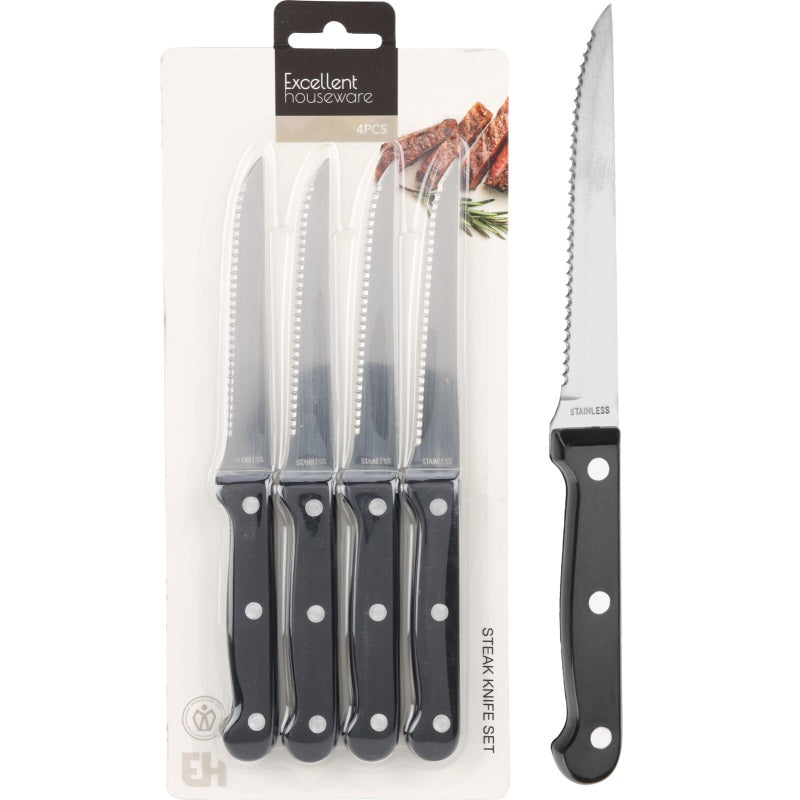 ΜΑΧΑΙΡΙΑ ΜΠΡΙΖΟΛΑΣ ΠΡΙΟΝΩΤΑ 21cm 4ΤΕΜ