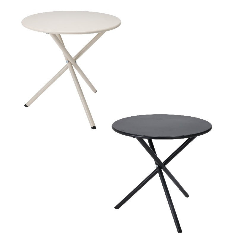 ΤΡΑΠΕΖΑΚΙ ΜΕΤΑΛΛΙΚΟ 48x48cm AMBIANCE