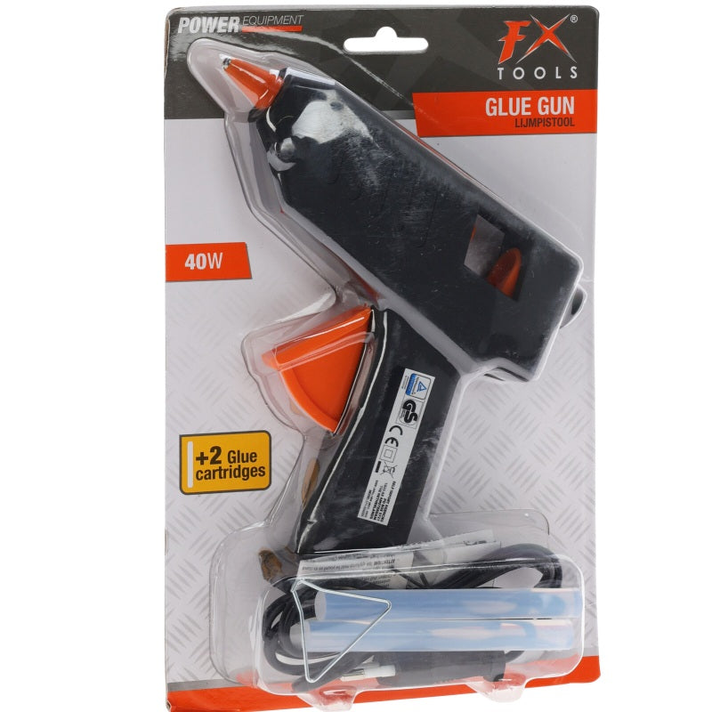 ΠΙΣΤΟΛΙ ΘΕΡΜΟΚΟΛΛΑΣ 40W ΣΕΤ 2 ΣΙΛΙΚΟΝΕΣ FX TOOLS