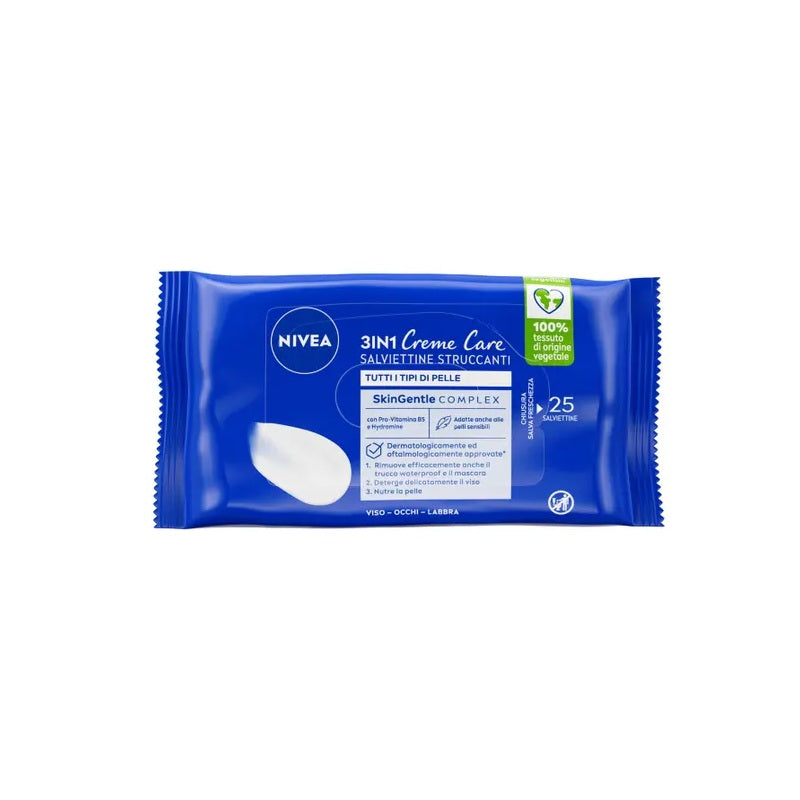 NIVEA ΜΑΝΤΗΛΑΚΙΑ ΝΤΕΜΑΚΙΓΙΑΖ ΓΙΑ ΟΛΟΥΣ ΤΟΥΣ ΤΥΠΟΥΣ ΕΠΙΔΕΡΜΙΔΑΣ 25ΤΕΜ