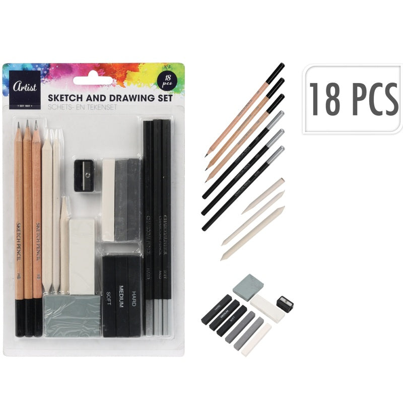 ΣΕΤ ΣΧΕΔΙΟΥ ΚΑΙ ΖΩΓΡΑΦΙΚΗΣ 18ΤΕΜ ARTIST