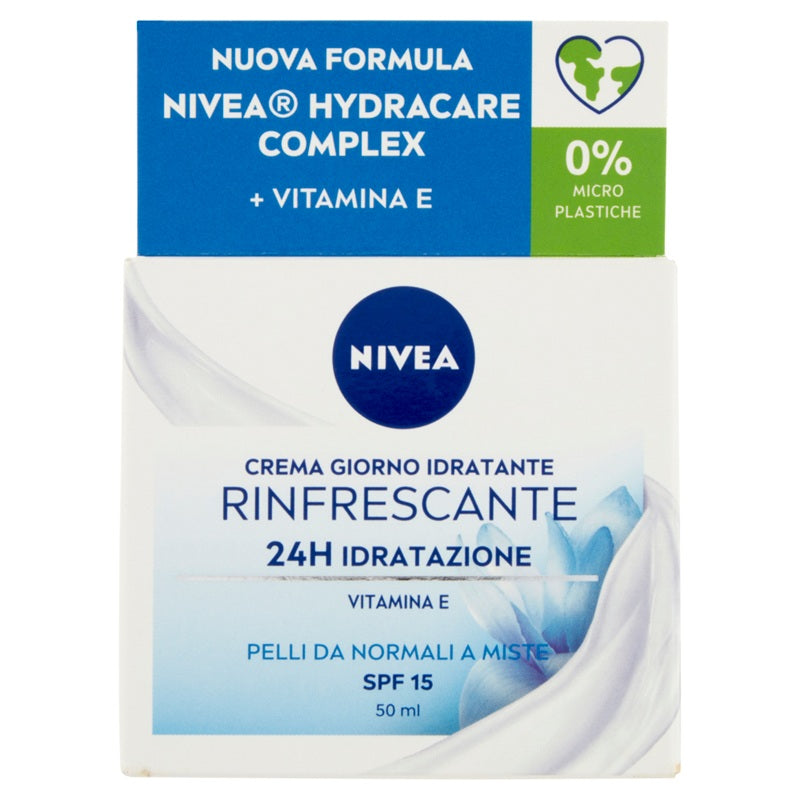 NIVEA ΚΡΕΜΑ ΠΡΟΣΩΠΟΥ 50ml ΓΙΑ ΚΑΝΟΝΙΚΕΣ ΕΠΙΔΕΡΜΙΔΕΣ