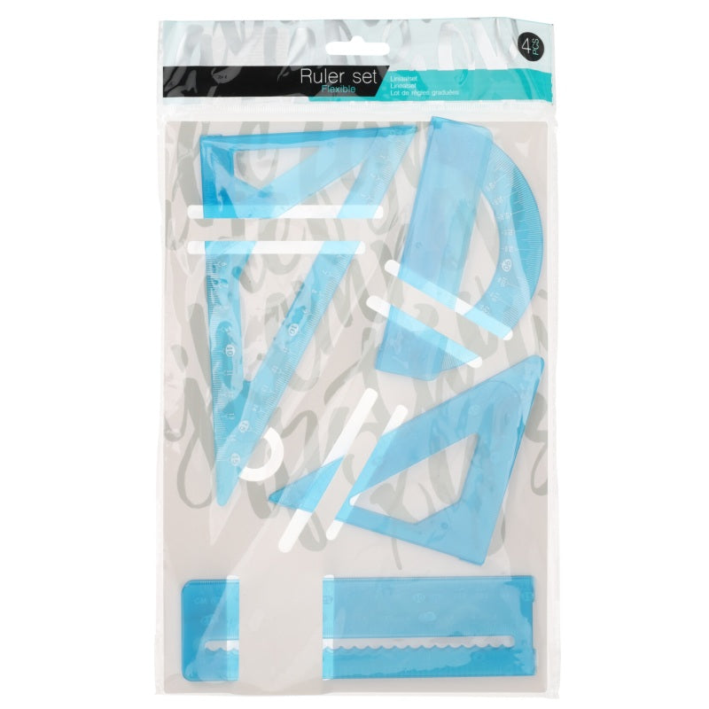 ΧΑΡΑΚΕΣ ΣΕΤ ΓΕΩΜΕΤΡΙΑΣ 30cm 4ΤΕΜ ΕΥΚΑΜΠΤΟ