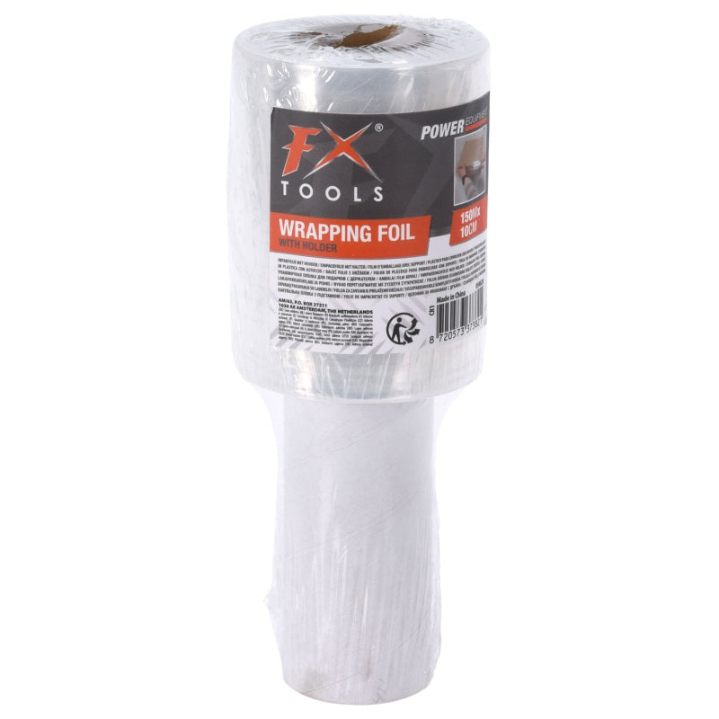 ΖΕΛΑΤΙΝΗ STRETCH FILM 10cm 150m ΜΕ ΛΑΒΗ FX TOOLS