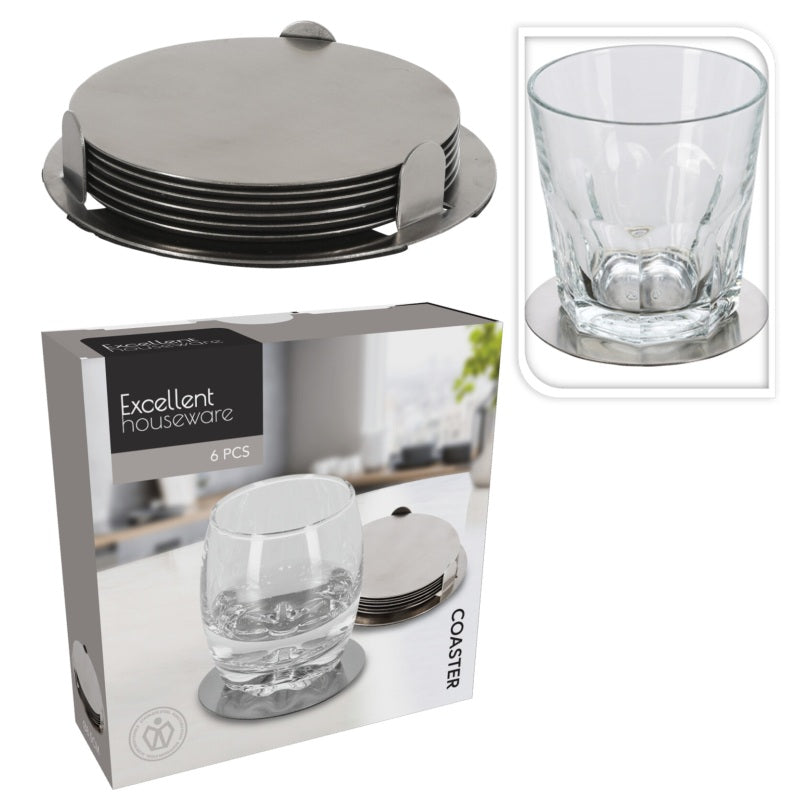 ΣΟΥΒΕΡ ΜΕΤΑΛΛΙΚΑ ΣΕΤ 7ΤΕΜ EXCELLENT HOUSEWARE