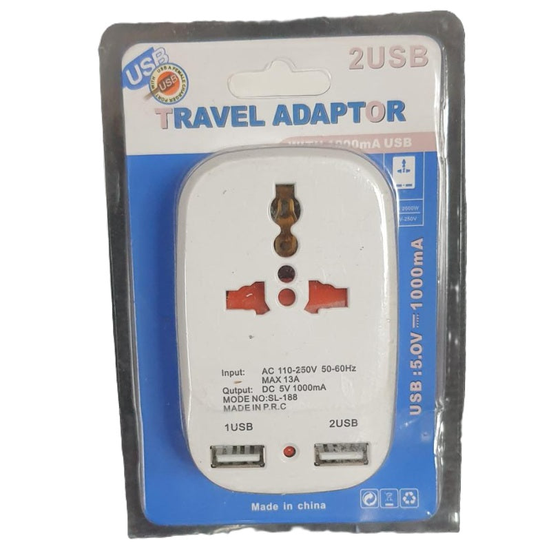 ΦΙΣ ΑΝΤΑΠΤΩΡ ΑΠΟ ΣΟΥΚΟ ΣΕ ΑΓΓΛΙΚΗ ΠΡΙΖΑ ΚΑΙ 2 USB