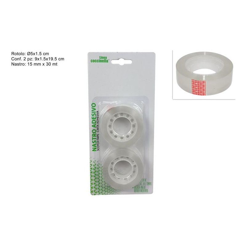 ΤΑΙΝΙΑ ΣΕΛΟ ΣΕΤ 2ΤΕΜ 15mmx30m