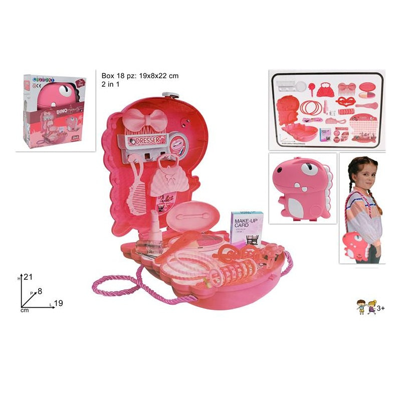 ΣΕΤ ΤΣΑΝΤΑ ΟΜΟΡΦΙΑΣ ΠΑΙΧΝΙΔΙ 2ΣΕ1 DINO