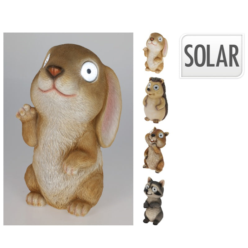 ΦΑΝΑΡΙ ΚΗΠΟΥ ΗΛΙΑΚΗΣ ΕΝΕΡΓΕΙΑΣ LED ΖΩΑΚΙ 16x16x30cm