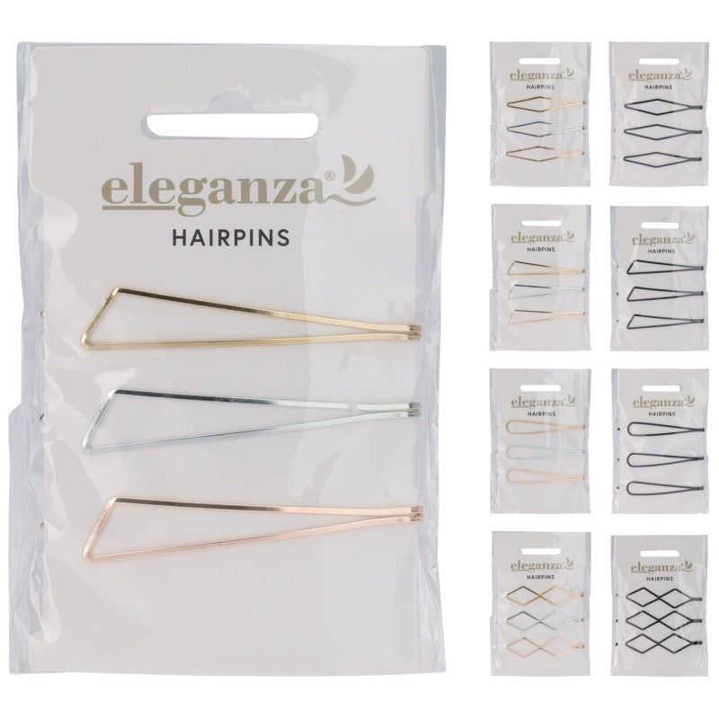 ΤΣΙΜΠΙΔΑΚΙΑ ΜΑΛΛΙΩΝ ΣΕΤ 3 ΤΕΜ ELEGANZA