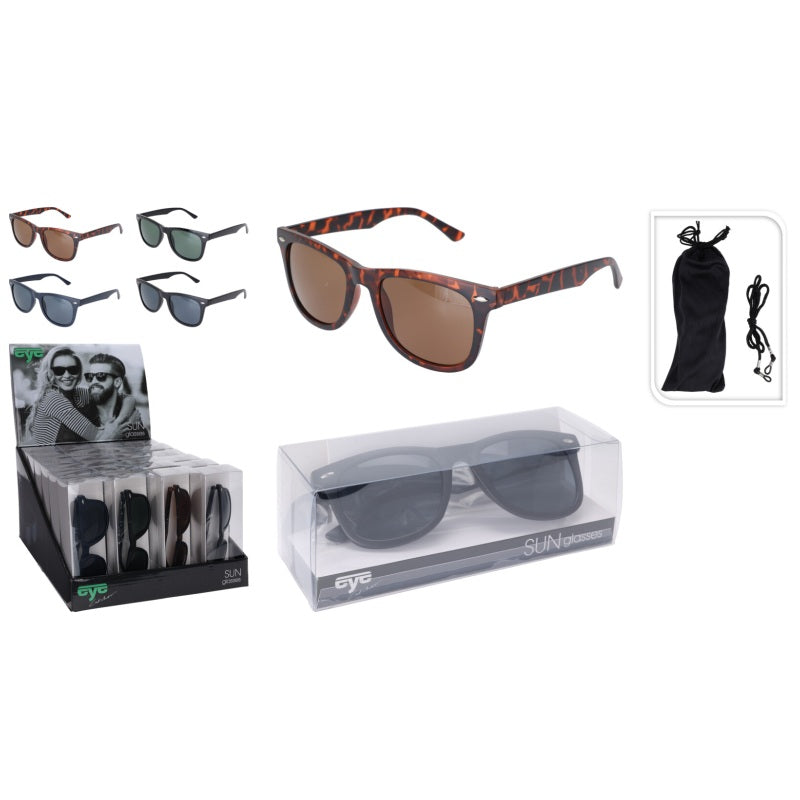 ΓΥΑΛΙΑ ΗΛΙΟΥ ΠΛΑΣΤΙΚΑ ΜΕ ΘΗΚΗ EYE CATCHER