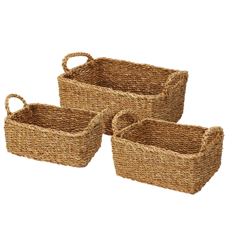 ΚΑΛΑΘΙ SEAGRASS 28x20x11cm H&S