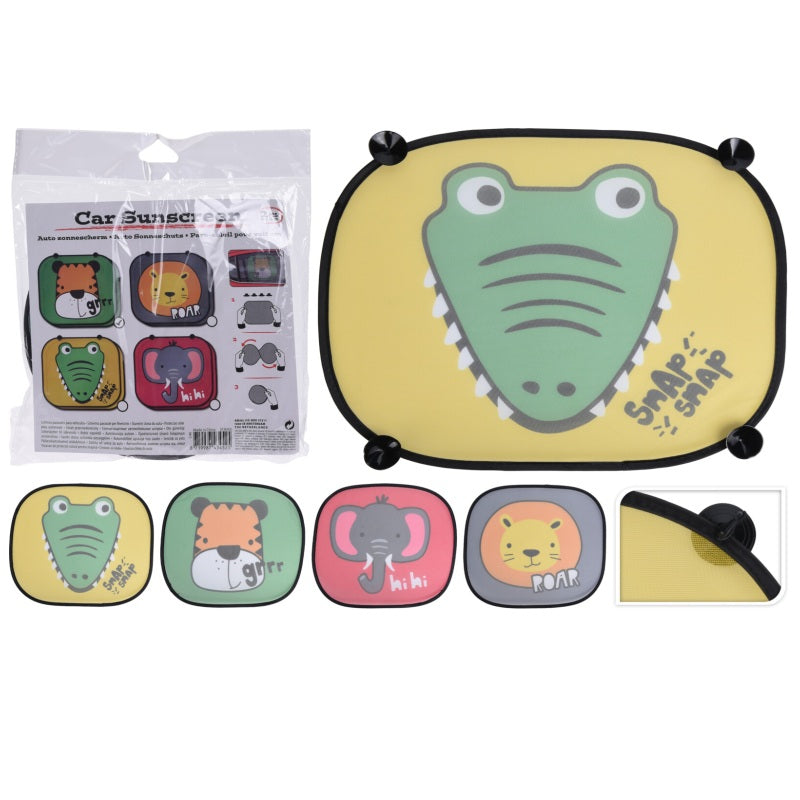 ΗΛΙΟΠΡΟΣΤΑΣΙΑ ΠΑΡΑΘΥΡΟΥ ΑΥΤΟΚΙΝΗΤΟΥ ΖΩΑΚΙΑ 2ΤΕΜ 44x38cm