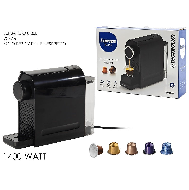ΚΑΦΕΤΙΕΡΑ ESPRESSO 1400W DICTROLUX
