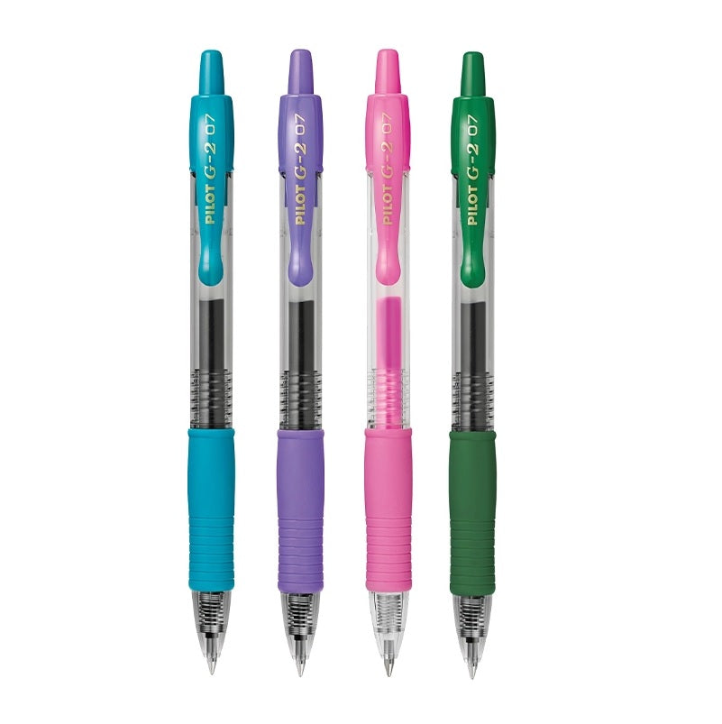 ΣΤΥΛΟ PILOT ΚΟΥΜΠΙ G-2 0.7mm ΔΙΑΦΟΡΑ ΧΡΩΜΑΤΑ