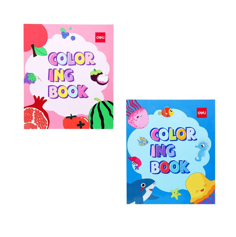 ΜΠΛΟΚ ΖΩΓΡΑΦΙΚΗΣ COLOURING BOOK 12Φ 21x18cm