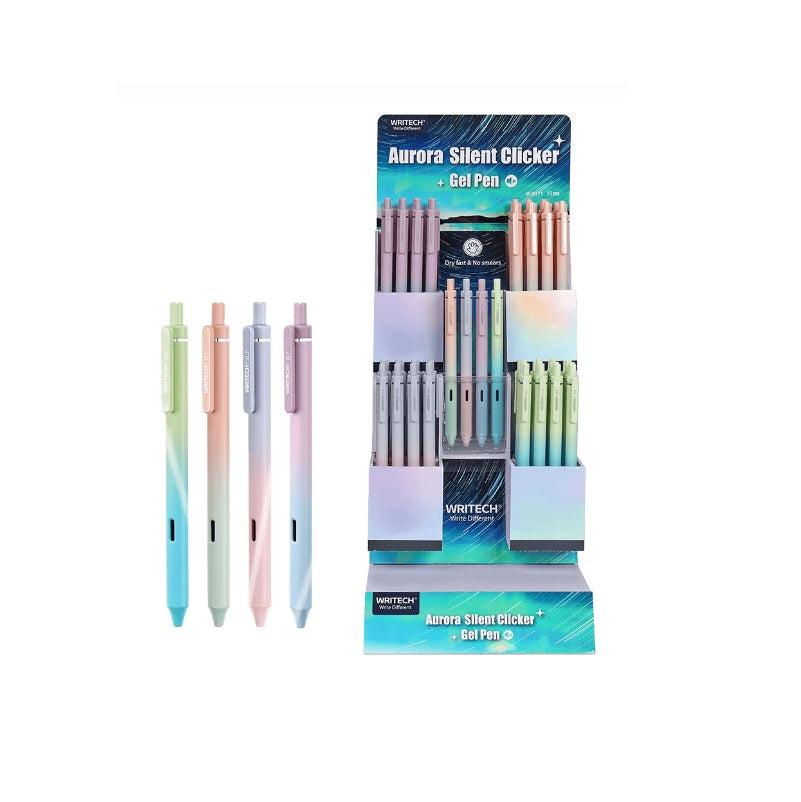 ΣΤΥΛΟ GEL ΜΠΛΕ ΜΕΛΑΝΙ ΜΕ ΚΟΥΜΠΙ 0.7mm OMBRE