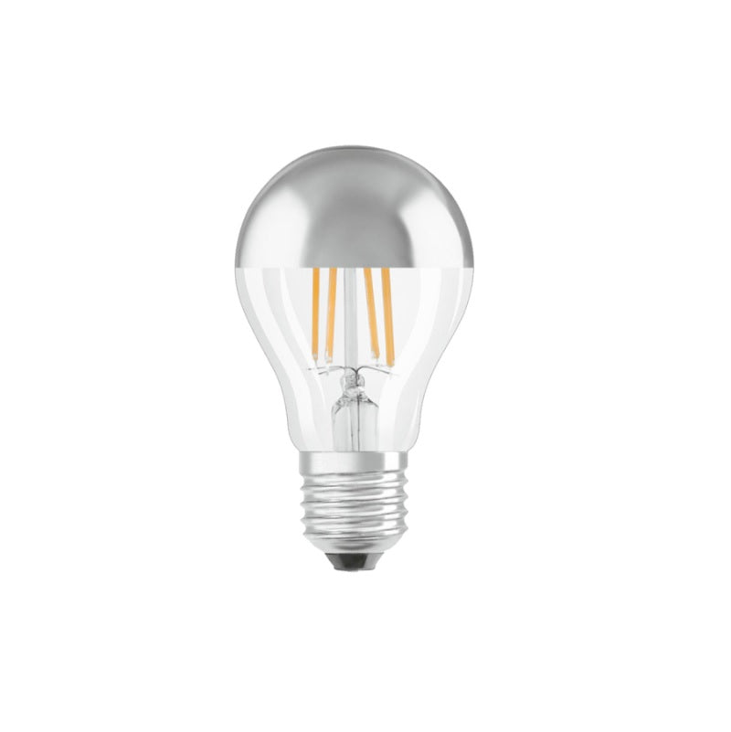 ΛΑΜΠΑ LED ΑΝΕΣΤΡΑΜΜΕΝΟΥ ΚΑΘΡΕΠΤΟΥ 6W ΘΕΡΜΟ 2700Κ EUROLAMP