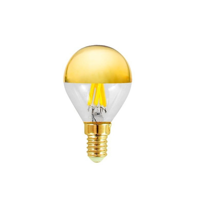 ΛΑΜΠΑ LED CROSSED 6.5W ΘΕΡΜΟ 2700Κ ΧΡΥΣΟ EUROLAMP