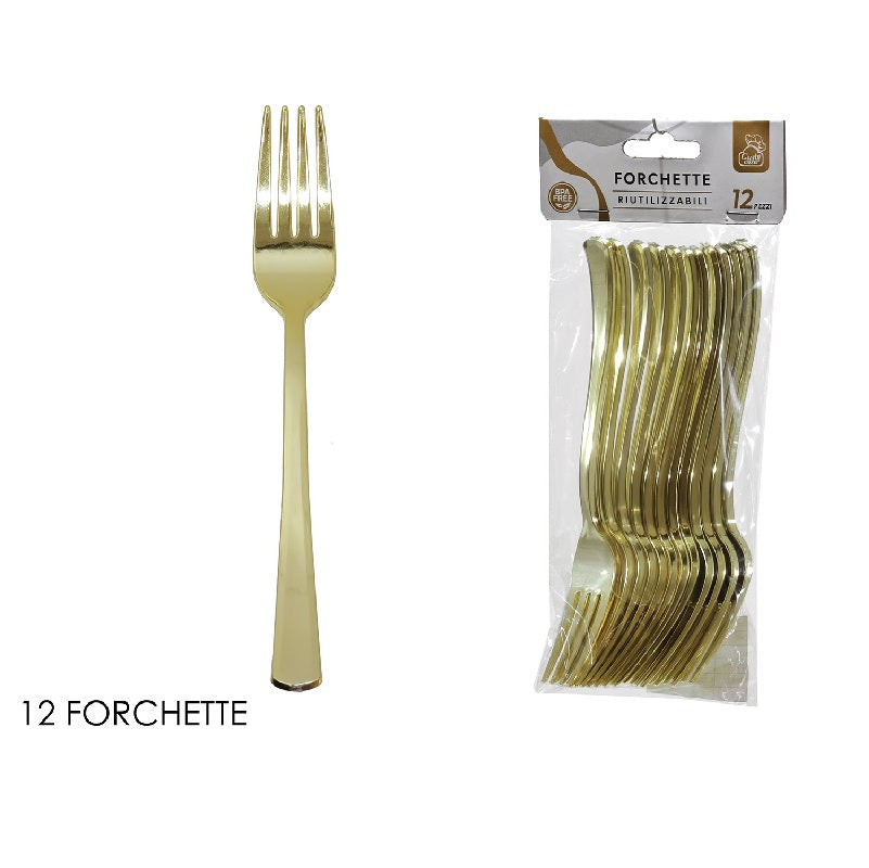 ΠΗΡΟΥΝΙΑ 18εκ ΧΡΥΣΑ 12ΤΕΜ GUSTO CASA ΠΟΛΛΑΠΛΩΝ ΧΡΗΣΕΩΝ