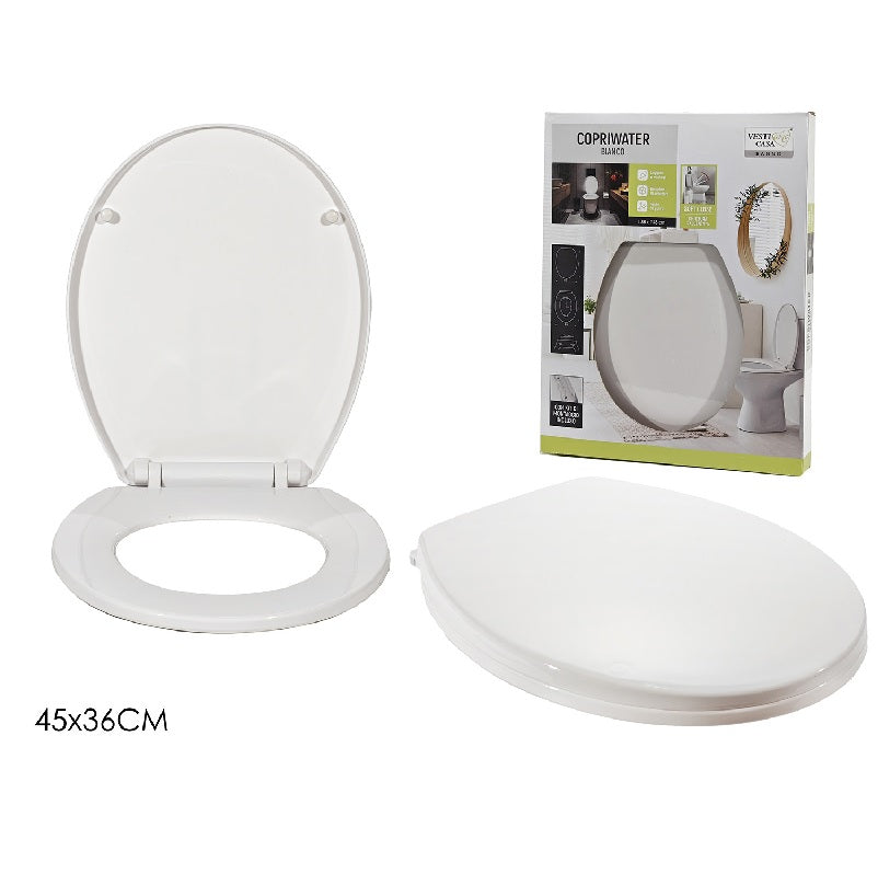 ΚΑΠΑΚΙ ΤΟΥΑΛΕΤΑΣ ΠΛΑΣΤΙΚΟ SOFT CLOSE VESTI CASA