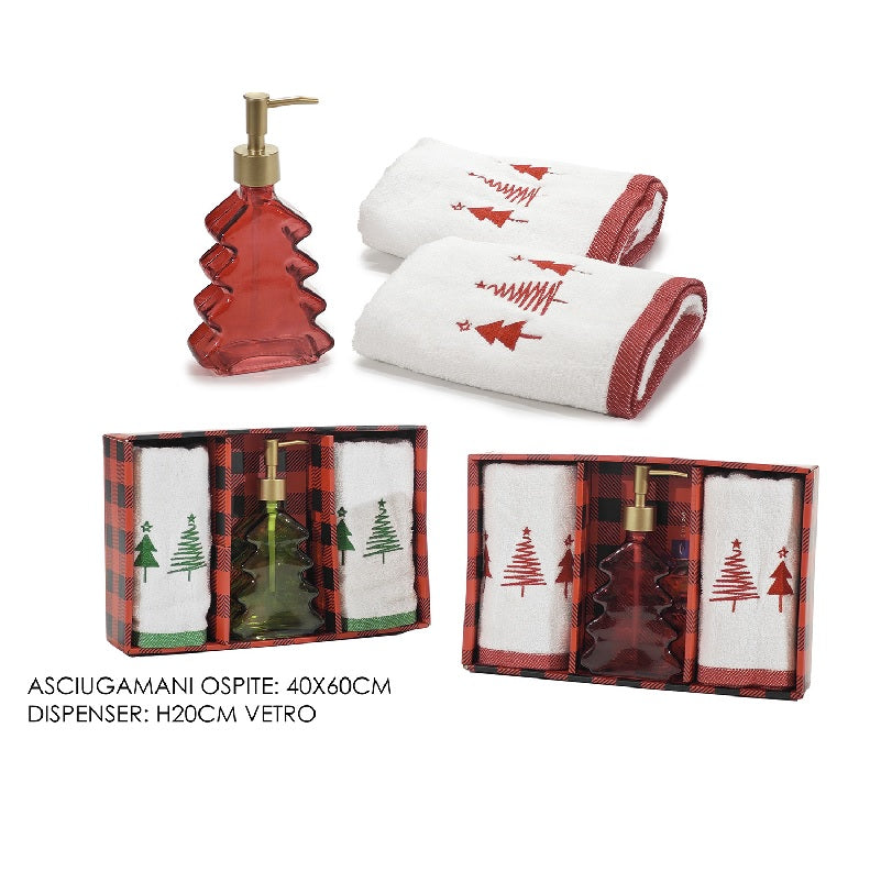 ΣΕΤ ΜΠΑΝΙΟΥ XMAS 3ΤΕΜ VESTI CASA