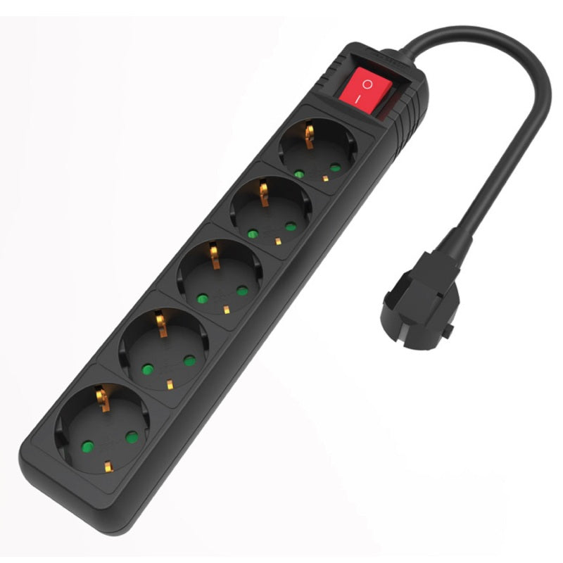 ΠΟΛΥΜΠΡΙΖΟ 5 ΘΕΣΕΩΝ ΜΕ ΚΑΛΩΔΙΟ & ΔΙΑΚΟΠΤΗ TNS