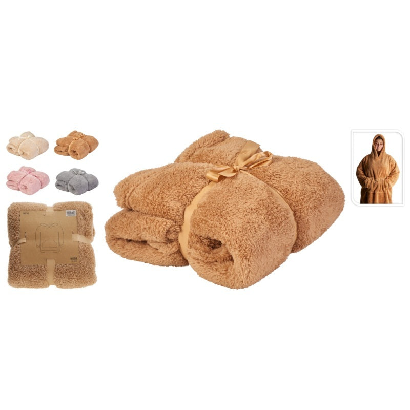 ΜΠΛΟΥΖΑ FLEECE ΜΕ ΚΟΥΚΟΥΛΑ ONE SIZE