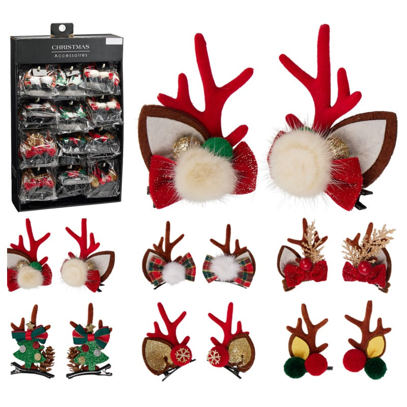 ΚΛΙΠ ΜΑΛΛΙΩΝ XMAS 2ΤΕΜ